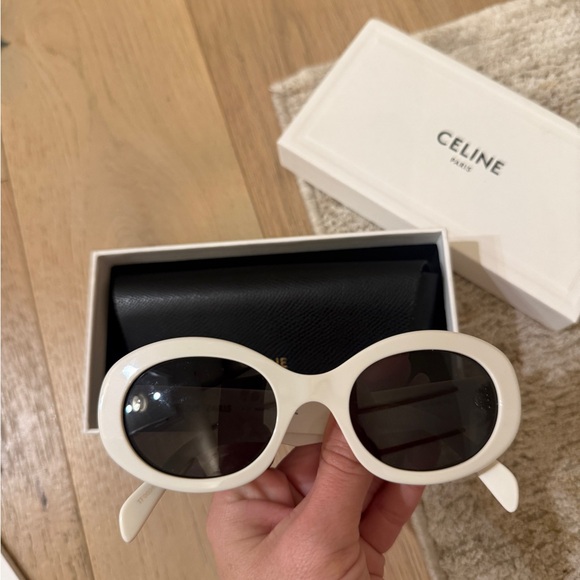 CELINE TRIOMPHE 01 SUNGLASSES IN ACETATE - Picture 2 of 5